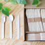 Navaris Set Couverts en Bois - Lot 100x Fourchette 50x Couteau 50x Cuillère en Bois de Bouleau - 100% Naturel Biodégradable et É