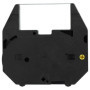 vhbw Ruban encreur d'écriture compatible avec Olivetti ETP 1000, ETP 1500, ETC 66 P, ETC 66 SP machine à écrire - noir