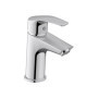 Duravit DuraVelez Robinet de lavabo économe en eau Taille S (hauteur du bec 100 mm) Robinet de lavabo économe en énergie (FreshS