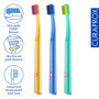 Curaprox Set de brosse à dents CS Smart Trio - Lot de 3 brosses à dents manuelles Ultra Soft avec petite tête de brosse, 7600 po