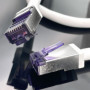 1aTTack.de - 5m - Câble réseau CAT6a Superflex Ethernet Gigabit LAN Câble patch RJ45 CAT6 A 10000 Mbit s SFTP PIMF 500 MHz compa