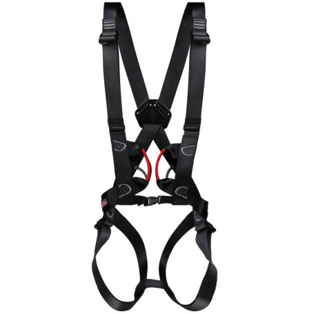 ALPIDEX Harnais d'escalade universel pour les jeunes et les adultes EN 12277 harnais complet réglable en continu