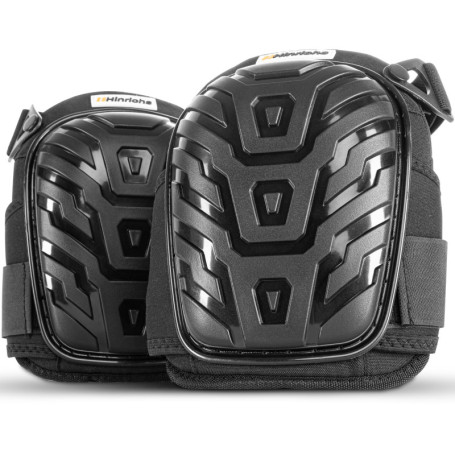 Hinrichs Genouillères - Genouillere Travaux - Genouillère carreleurs - Protection Genoux Travail réglable pour Artisans, Poseurs