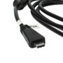 vhbw Câble de données USB compatible avec Sony Cybershot DSC-W380, DSC-WX10, DSC-W580, DSC-W560, DSC-W570, DSC-W390 appareil pho