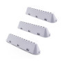 DEKAROX Lot de 3 nervures de tambour 225 x 53 x 40 mm 12 trous pour Indesit C00799111 C00268109 Whirlpool Bauknecht 488000799111