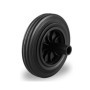 Roue de rechange pour poubelles à deux roues - 200 mm
