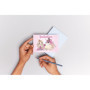 Edition Colibri 10 Cartes d‘invitation en Français Princesse avec licorne: lot de 10 cartes d'invitation pour un anniversaire de