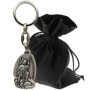 Lunexus Porte-clés Saint Christophe - Ange gardien pour voiture et moto - Béni - patron automobile - Porte-bonheur - Cadeau pour