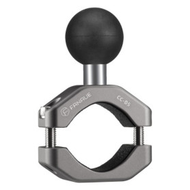 FANAUE Base de montage en U pour guidon en alliage d'aluminium avec boule en TPU de 1", compatible avec les supports RAM de tail