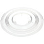 Shimano -2092134500 Disque de Protection pour Rayons de Rayons pour Adulte Blanc Taille Unique