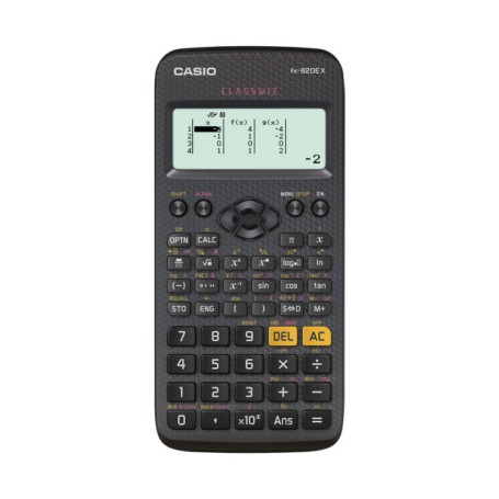 Casio FX-82DE X ClassWiz Calculatrice Technique Scientifique