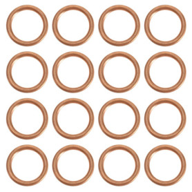 20pcs Entretoises de Vis Vidange d'huile pour Voiture Empêche Les Fuites d'huile Remplacement 16mm de Diamètre Intérieur N013845