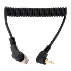OTOTEC Câble de Déclenchement à Distance 2,5 Mm-N1 pour Appareil Photo Compatible avec Nikon D850 D5 D500 D4s D4 D810 D800 D800E