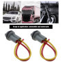 YINETTECH 6pcs Douilles d'ampoule de Rechange Compatible avec T10 T13 T15 Adaptateur Prise de Lumi?re de Voiture Connecteur de F