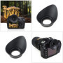 VGOL Lot de 2 oculaires de Rechange de Forme Ovale compatibles avec Le viseur D850 D810A D810 D800E D500 DF D5 D4S D4 D3X Noir