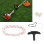 ECSiNG Lot de 7 poulie de démarrage kit ressort 1123 195 0400/0000 958 0923 compatible avec moteur Stihl FC55 FS38 FS45 FS55 HL4
