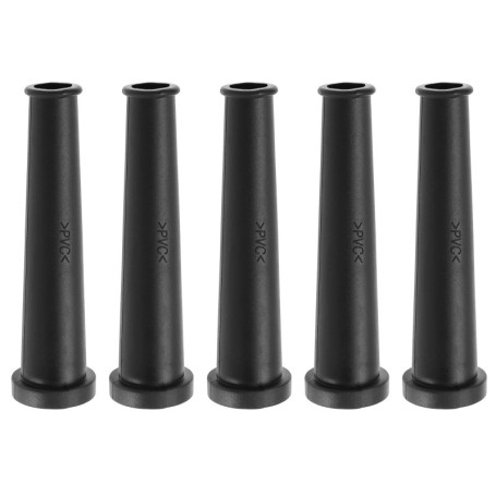 ECSiNG 5pcs Protecteur de Fil Manchon Câble Couverture de Botte pour Marteau Électrique Perceuse à Percussion Meuleuse d'angle C