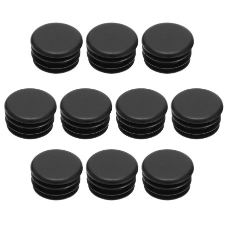 ECSiNG Lot de 10 Bouchons d'extrémité de Guidon de vélo en résine pour VTT - Accessoires pour vélos de Route, VTT, BMX