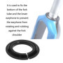 ECSiNG 1 Set Adaptateur de Fourche Avant de Vélo Anneau de Direction Conique Tube de Direction Fourche Anneau de Conversion d'en
