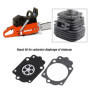 SG Store 1 Jeu Carburateur Kit de Réparation de carburateur Diaphragme de Joint Compatible avec Dolmar 112 113 114 Tronçonneuse 