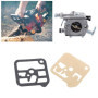 SG Store 1 Jeu Carburateur Kit de Réparation de carburateur Diaphragme de Joint Compatible avec Dolmar 112 113 114 Tronçonneuse 