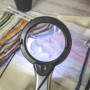 PURElite Loupe Mains Libres LED 2 en 1