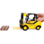 Toyland® 23 cm (9") Transpalette à Chariot élévateur à Friction - Échelle (1:16) - Jouet de Construction pour garçons avec lumiè