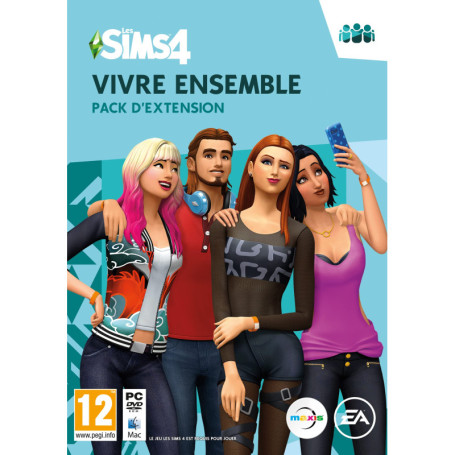 Les Sims 4 Vivre Ensemble (EP2) Pcwin | Code dans la Boite | Jeu Vidéo | Français
