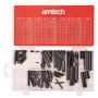 Am-Tech Assortiment de 120 goupilles cylindriques, Transparent, taille unique