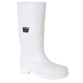 Portwest Botte industrie alimentaire S4, Couleur: Blanc, Taille: 36, FW84WHR36