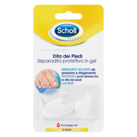 Scholl Lot de 3 séparateurs d’orteils anatomiques en gel
