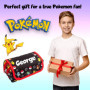 Pokémon - Trousse à crayons personnalisée pour enfants - Rouge et durable, Rouge