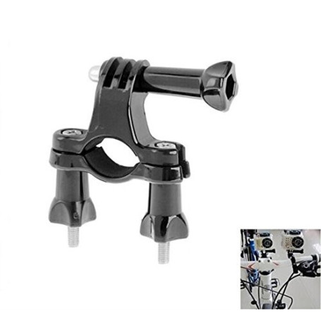 Digicharge Support de Guidon de vélo/kit de Montage seatpost Pole vélo Compatible avec Gopro Hero12 Hero11 Hero10 Max Hero9 / DJ