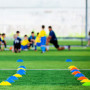 TRIXES 20 Articles Lot de Cônes Marquage Multicolores Légers Souples Football Sports Entraînement