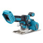Scie Circulaire sans Fil Brushless 21V KATSU FIT-BAT, 5" 125mm 2000W Scie Circulaire Électrique sans Fil à Long Manche, Moteur s