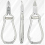 HAUTE RÉSISTANCE PROFESSIONNEL épais Coupe-ongle Orteil PINCE Podologie acier inoxydable