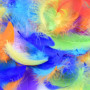 volumoon 100Pcs Plumes Colorées, Plume Loisirs Creatifs, Plumes d'oie, Plumes Décoratives, Plume Naturelles pour Attrape-Rêves, 