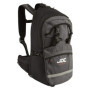 JDC Sac à Dos Moto étanche 24 L avec Espace pour Le Casque, Extensible à 36 L – Frontier
