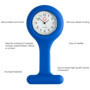 TRIXES Montre Gousset en Silicone – Accessoires pour infirmière, médecin, vétérinaire, ambulancier, Sage-Femme – Broche de Poche