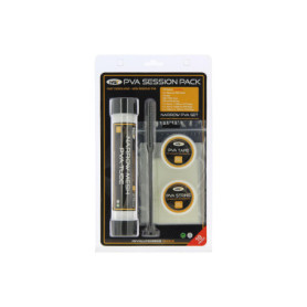 NGT Unisexe Fpva N PVA Session Pack-7 m Tube étroit avec Piston, Bandes, Cordes et Sacs, Transparente