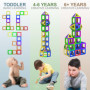 Blocs de Construction Magnétiques – Cadeaux de Luxe pour Les Enfants – Blocs de constructions aimantés - Jeux pour garçons et Fi