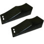 KATSU Rampes de Voiture en Plastique, 2 Pièces Rampes de Garage Robustes pour Levage de Véhicules Automobiles Atelier Service et
