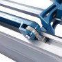 KATSU 600mm Coupe-Carreaux Manuel Professionnel avec Rail Coulissant Unique et Guide Laser, Aluminium Base, pour Coupe de Précis