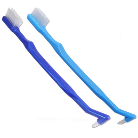 Brosse à Dents Orthodontiques Precision x 2 ~ Double Extrémité Pour Appareils Dentaires