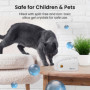 Pro Breeze Déshumidificateur mini rechargeable sans fil pour absorber l'humidité dans les petits espaces pour armoires, armoires