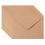 Belle Vous Carte Papier Craft Vierge avec Enveloppes (Lot de 50) - 17,6 x 12,4 cm - Lot Enveloppe Kraft avec Carte - Confection 