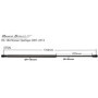 Ramor Strutz 2x Verin de Hayon Compatibles avec Nissan Qashqai 2007-2013. Ressorts à Gaz pour Hayon, Verins de Coffre. Remplacem