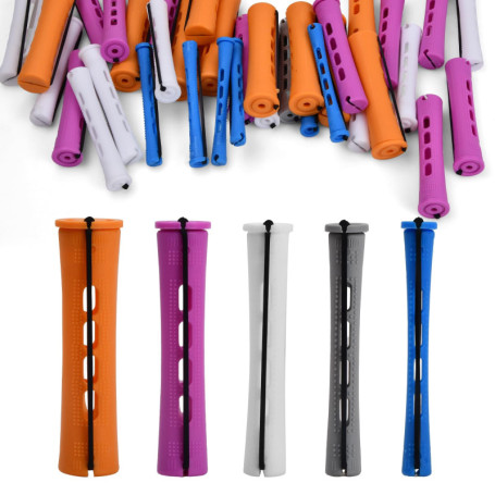 Wisebom Tiges Permanentes pour Cheveux, 50 Pièces Tiges de Perm en Plastique pour les Copines, les Sœurs, les Mères ou les Amis,