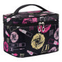 Jinlaili Trousse de Maquillage Femme Voyage, Grande Capacité Trousse de Toilette Portable, Sac à Cosmétiques, Sac de Toilette, C