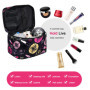 Jinlaili Trousse de Maquillage Femme Voyage, Grande Capacité Trousse de Toilette Portable, Sac à Cosmétiques, Sac de Toilette, C